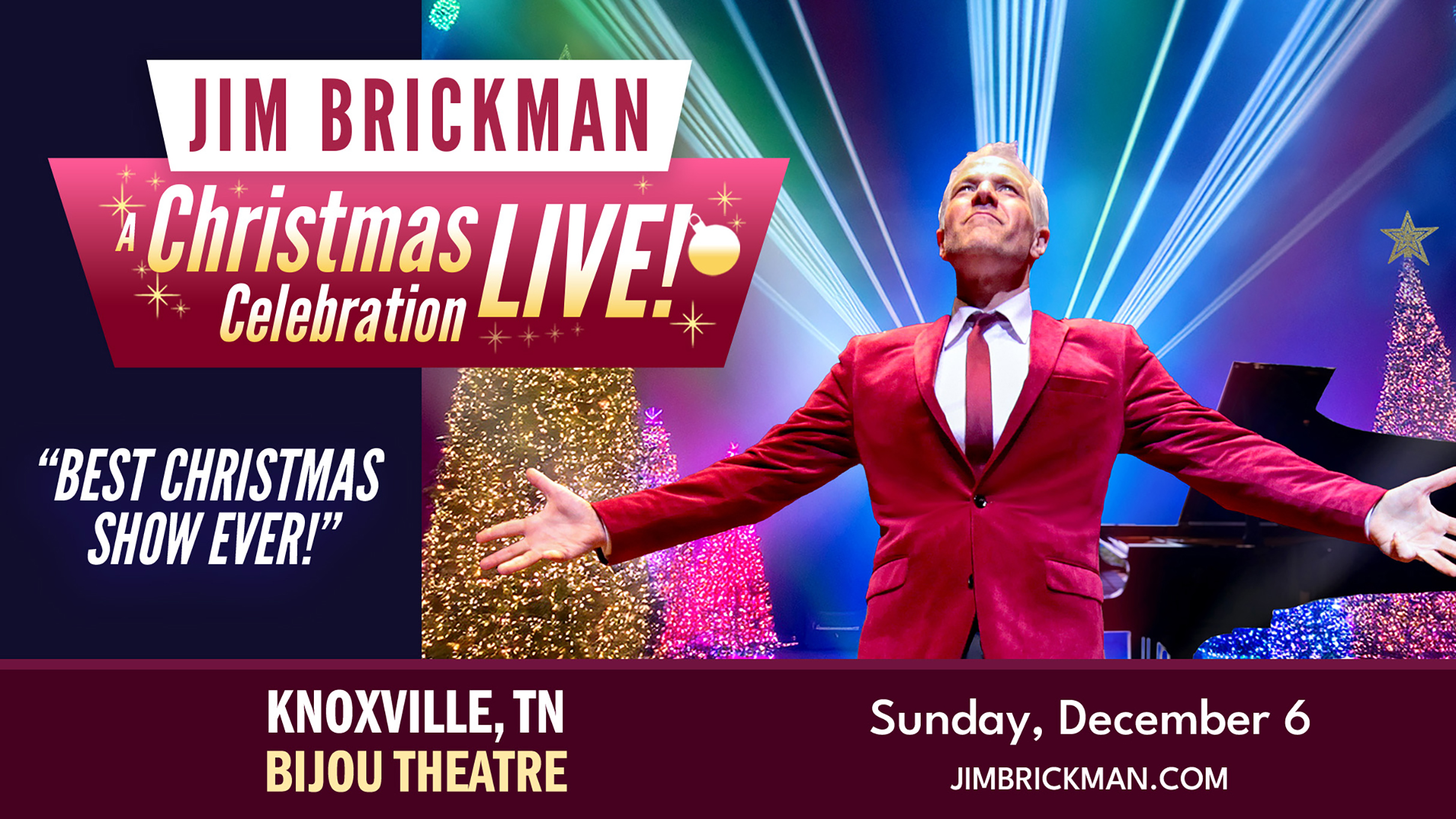 Jim Brickman: A Christmas Celebration | Bijou Theatre